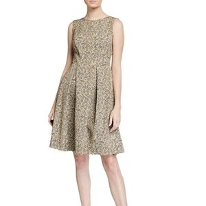 MAX STUDIO Floral Brocade floral dress